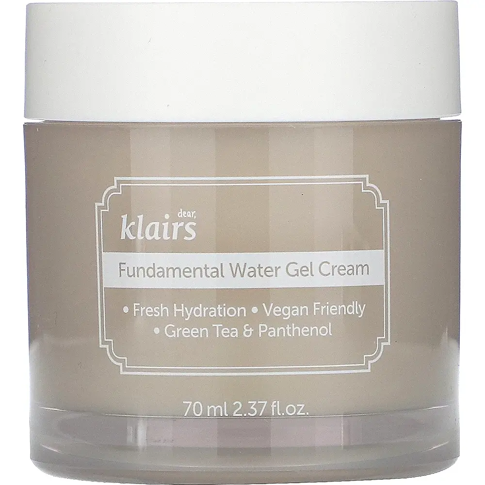Dear Klairs Fundamental Crema Gel Hidratanta pentru Fata Jeju Green - Hidratare Profunda si Revigoranta cu Apa de Ceai Verde, 70 ml