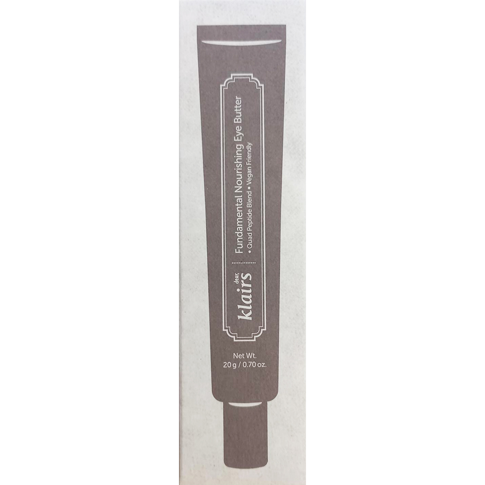 Dear Klairs Fundamental Crema de ochi tip unt - Nutritiva si Hidratare Antioxidanta, 20 gr