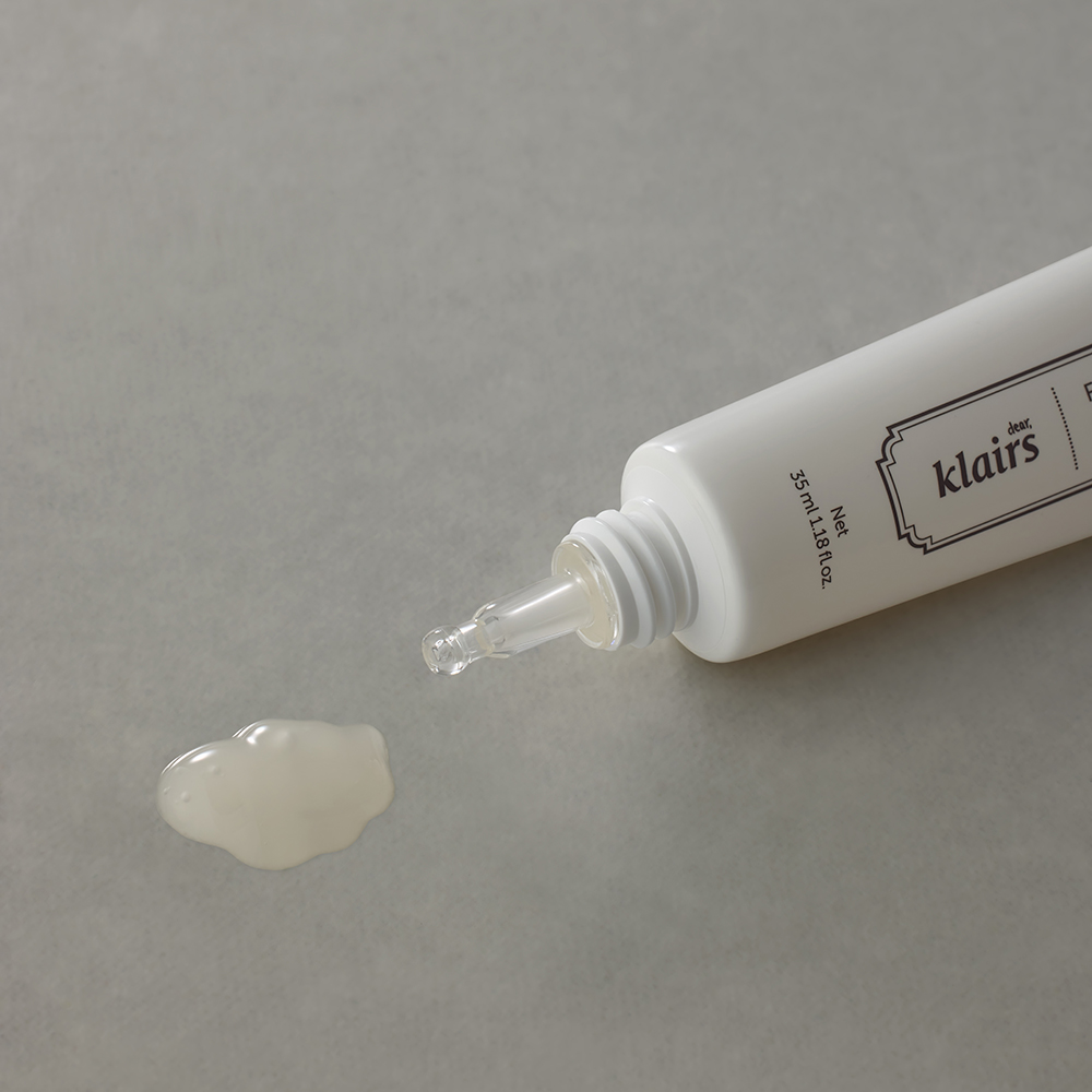 Dear Klairs Fundamental Gel pentru ochi - hidratant si tonifiant cu cafeina pentru cearcane, 35 ml