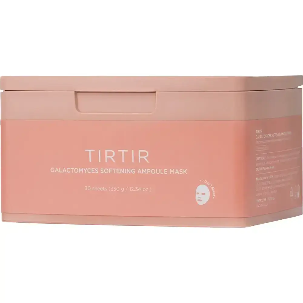 TIRTIR Galactomyces Softening Masca de fata - Hidratare profunda si Luminozitate intensa, set 30 buc