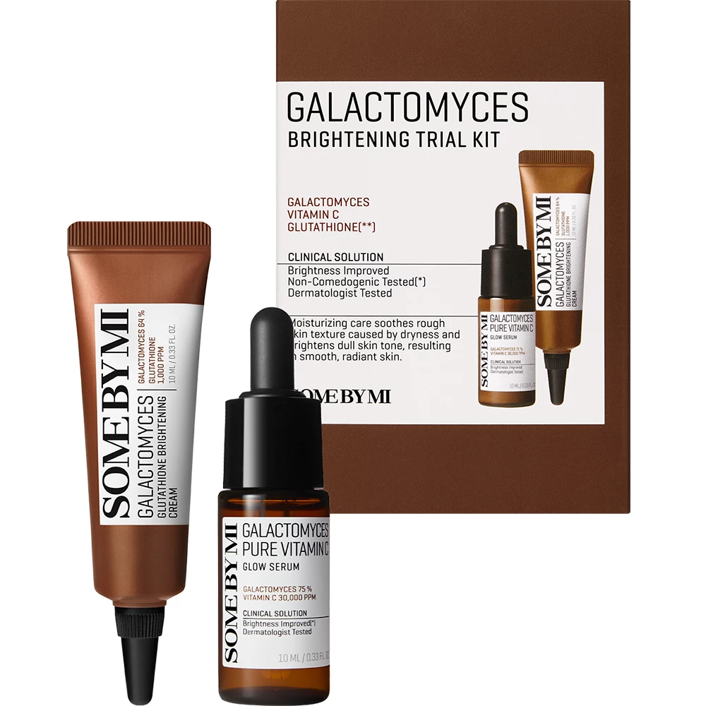 SOME BY MI Galactomyces Brightening Trial Kit set - luminozitate si hidratare si uniformizare, 20 ml