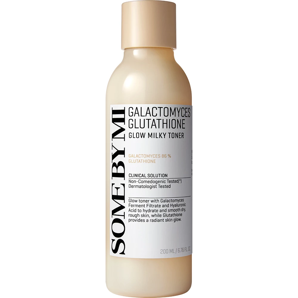 SOME BY MI Galactomyces Glutathione Glow Milky Toner - luminozitate si hidratare, 200 ml