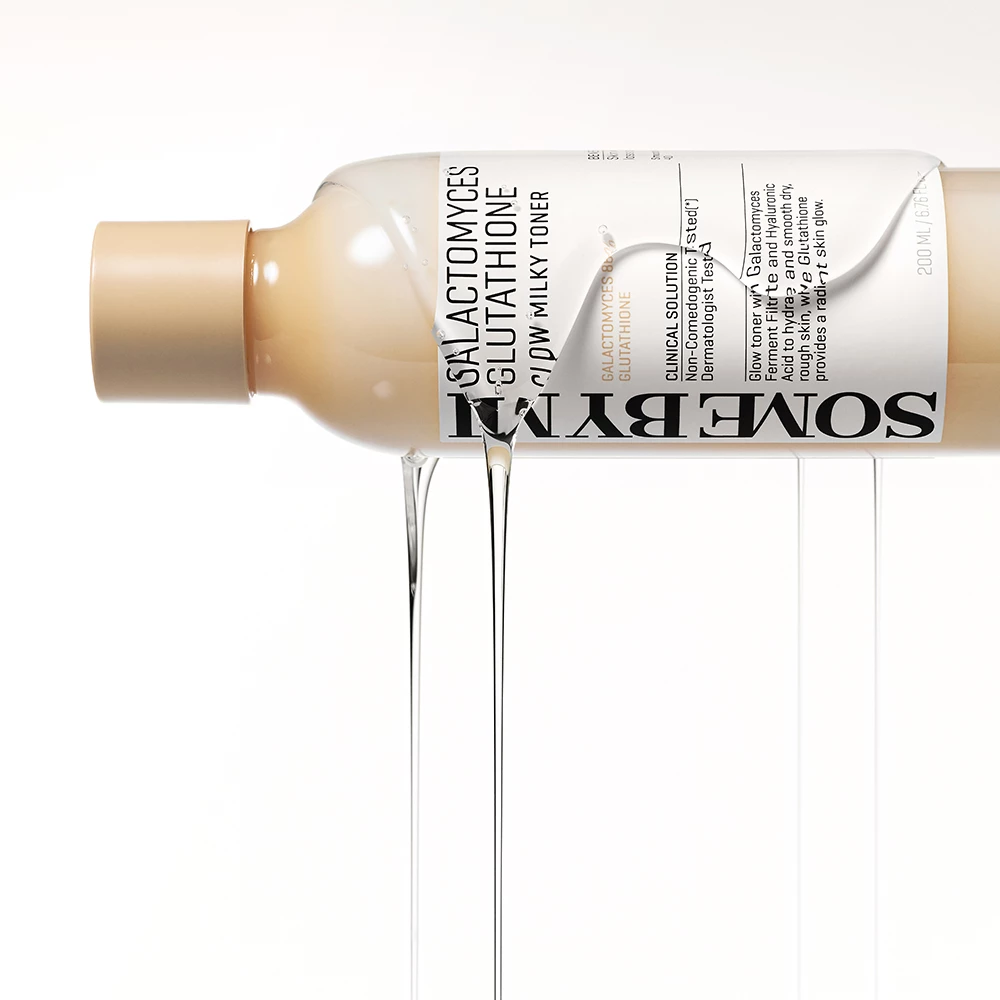 SOME BY MI Galactomyces Glutathione Glow Milky Toner - luminozitate si hidratare, 200 ml