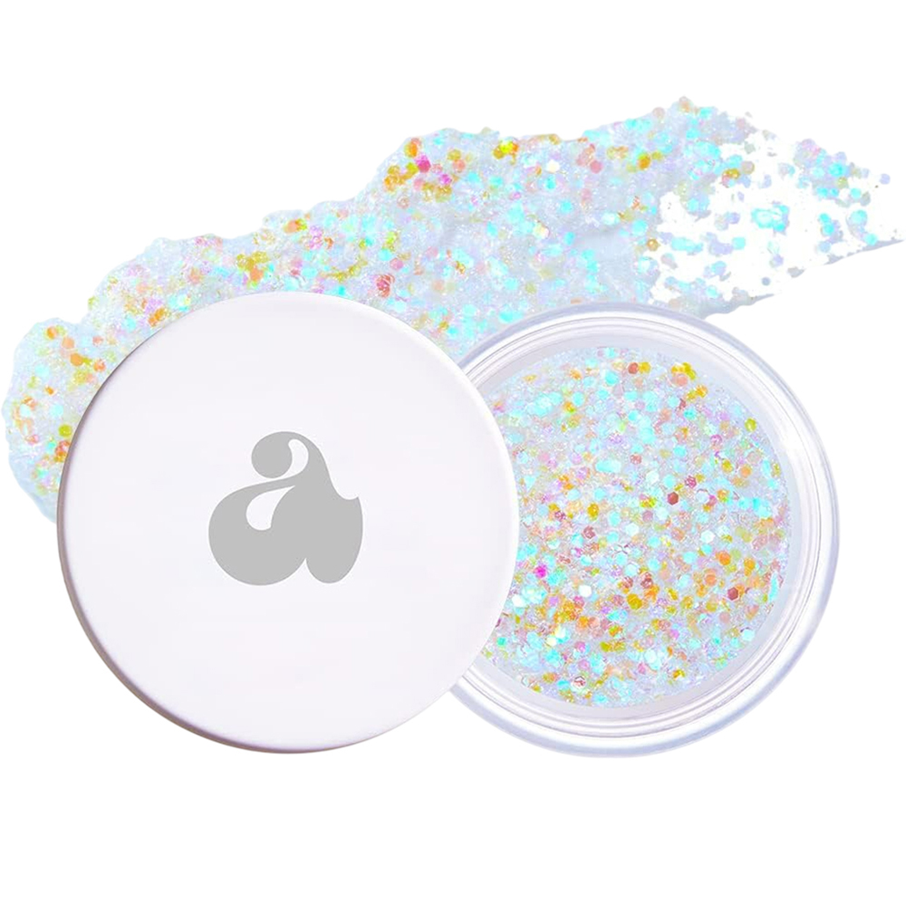 UNLEASHIA Get Loose Glitter Gel Mini Fard de pleoape No.1 Aurora Catcher - stralucire si rezistenta, 4 gr