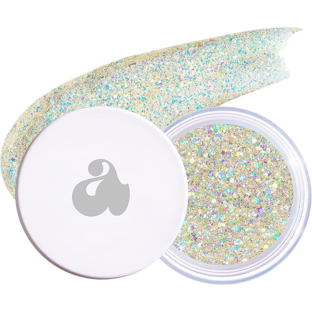 UNLEASHIA Get Loose Glitter Gel Mini fard de pleoape No. 5 Diamond Stealer - stralucire si rezistenta, 4 gr