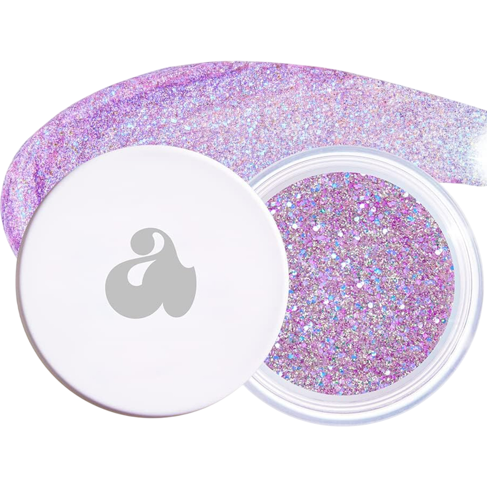 UNLEASHIA Get Loose Glitter Gel Mini fard de pleoape No. 7 Happy Baker - stralucire si rezistenta, 4 gr
