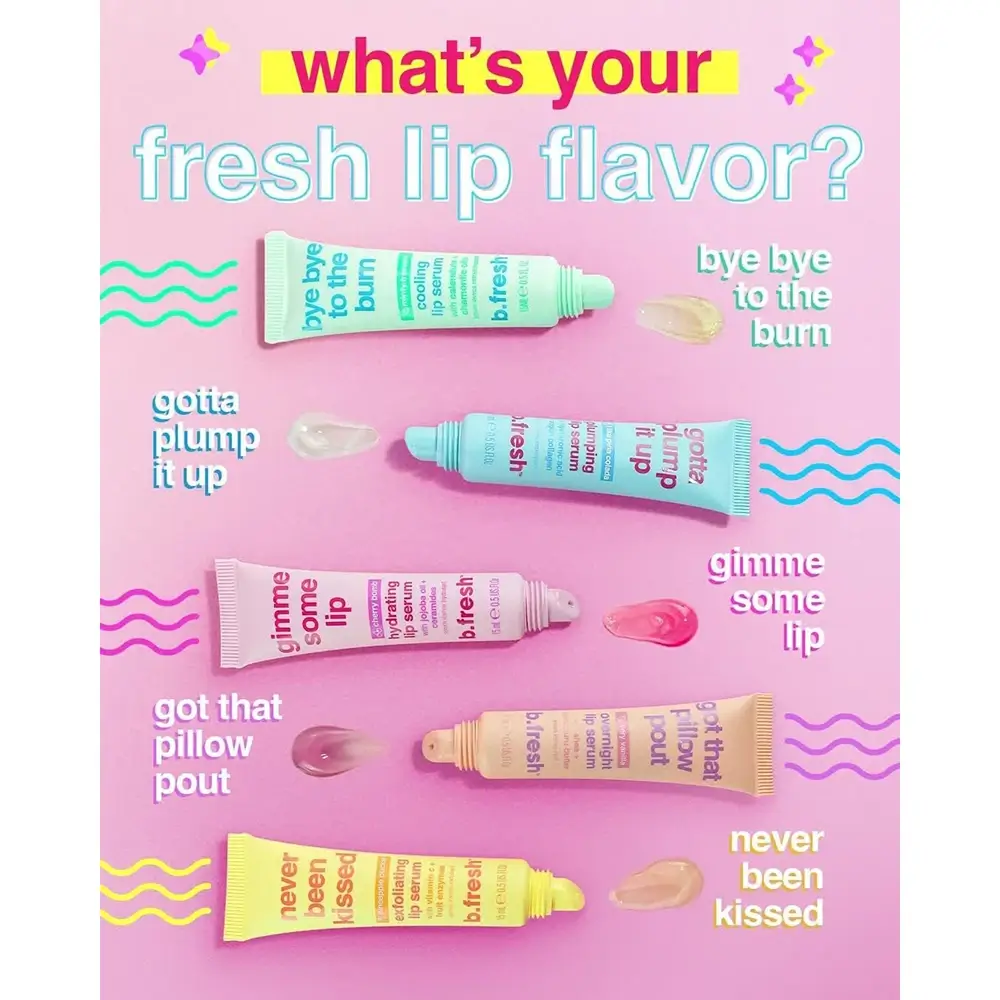 B.fresh Gimme Some Lip Ser Hidratant pentru Buze Aroma Cirese - hidratare intensa si reparare buze crapate