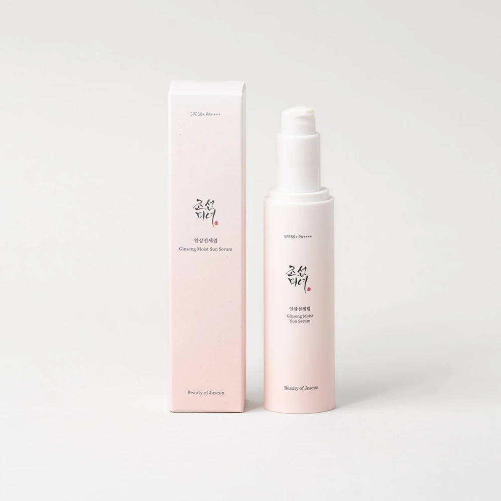 BEAUTY OF JOSEON Ginseng Moist Ser Solar pentru Fata SPF 50 - Protectie UV si Hidratare cu Extract de Ginseng, 50 ml