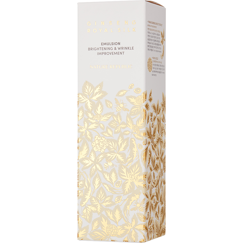 Nature Republic Ginseng Royal Silk Emulsie de Față Hidratantă – 120 ml | K-beauty