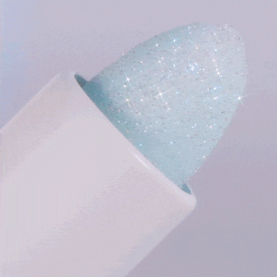 UNLEASHIA Glacier Vegan Balm balsam de buze No. 2 Blue Lagoon - hidratare si luminozitate, 3.3 gr