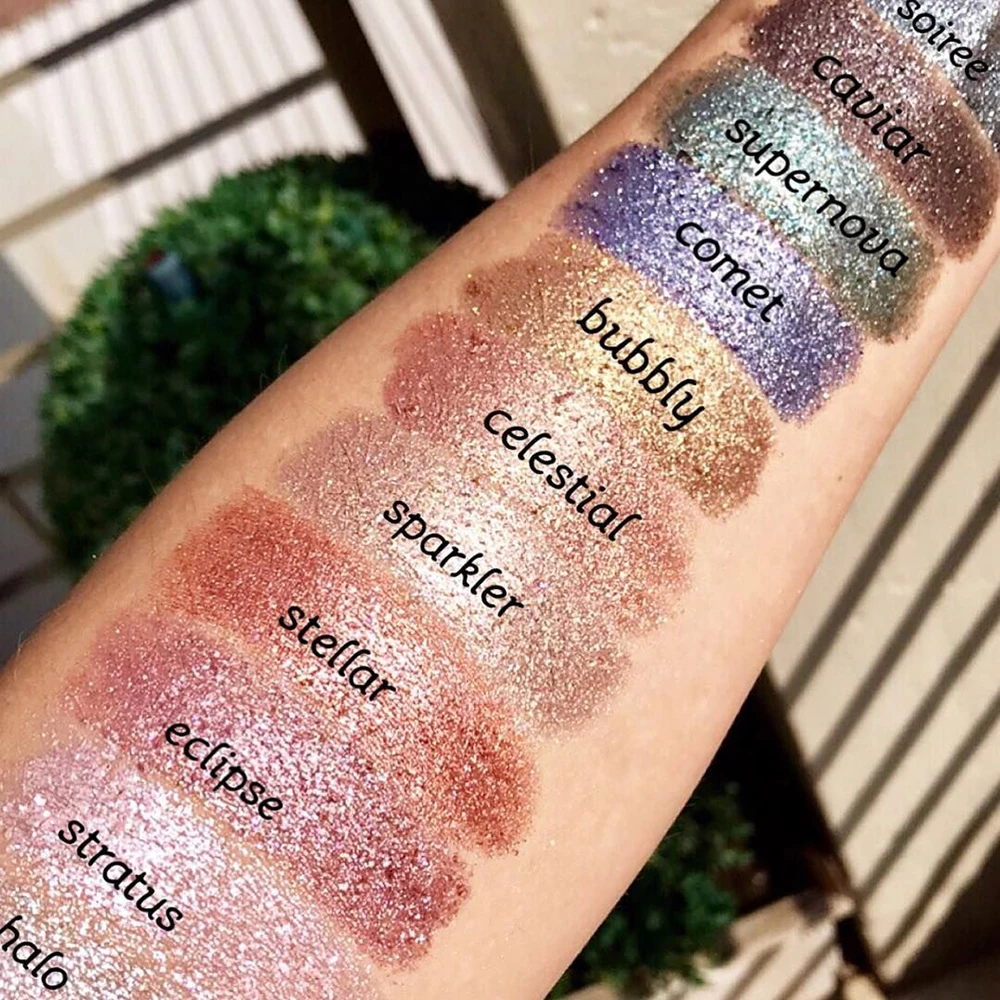 BODYOGRAPHY Celestial Fard de Pleoape Glitter Pigment - Pigment Intens si Stralucire Metalica, 3 g