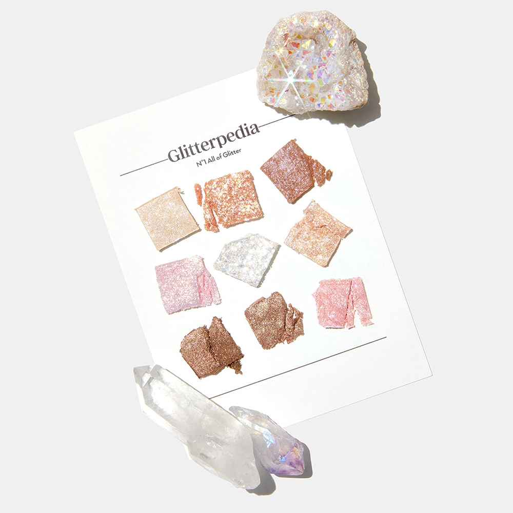 UNLEASHIA Glitterpedia Eye Palette Fard de pleoape No. 1 All of Glitter - rezistenta si stralucire, 6.2 gr