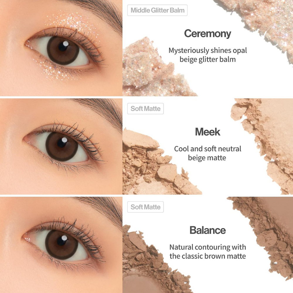 UNLEASHIA Glitterpedia Eye Palette fard de pleoape No. 2 All of Brown - luminozitate si rezistenta, 6.6 gr