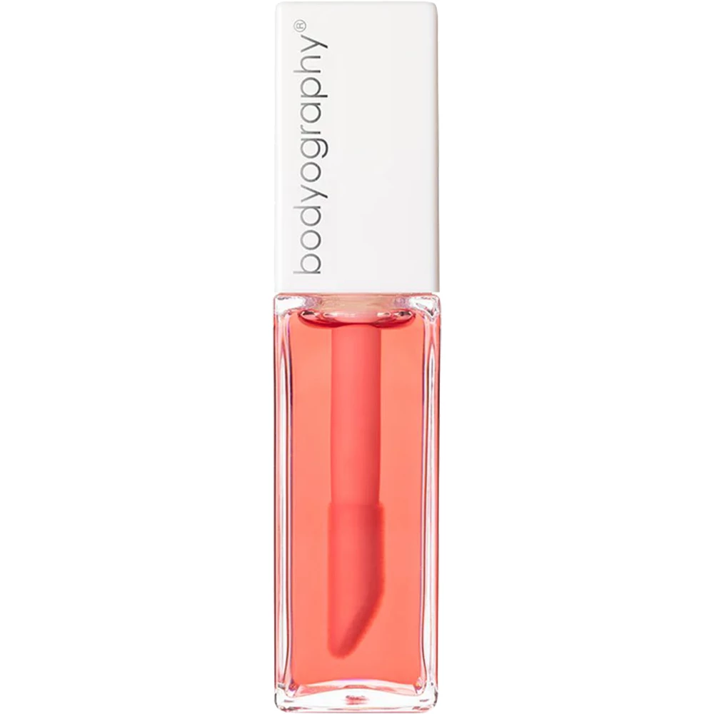 BODYOGRAPHY Mirror Glow Ulei de Buze Roz Natural - Stralucire Intensa si Hidratare cu Ulei de Jojoba, 5 ml