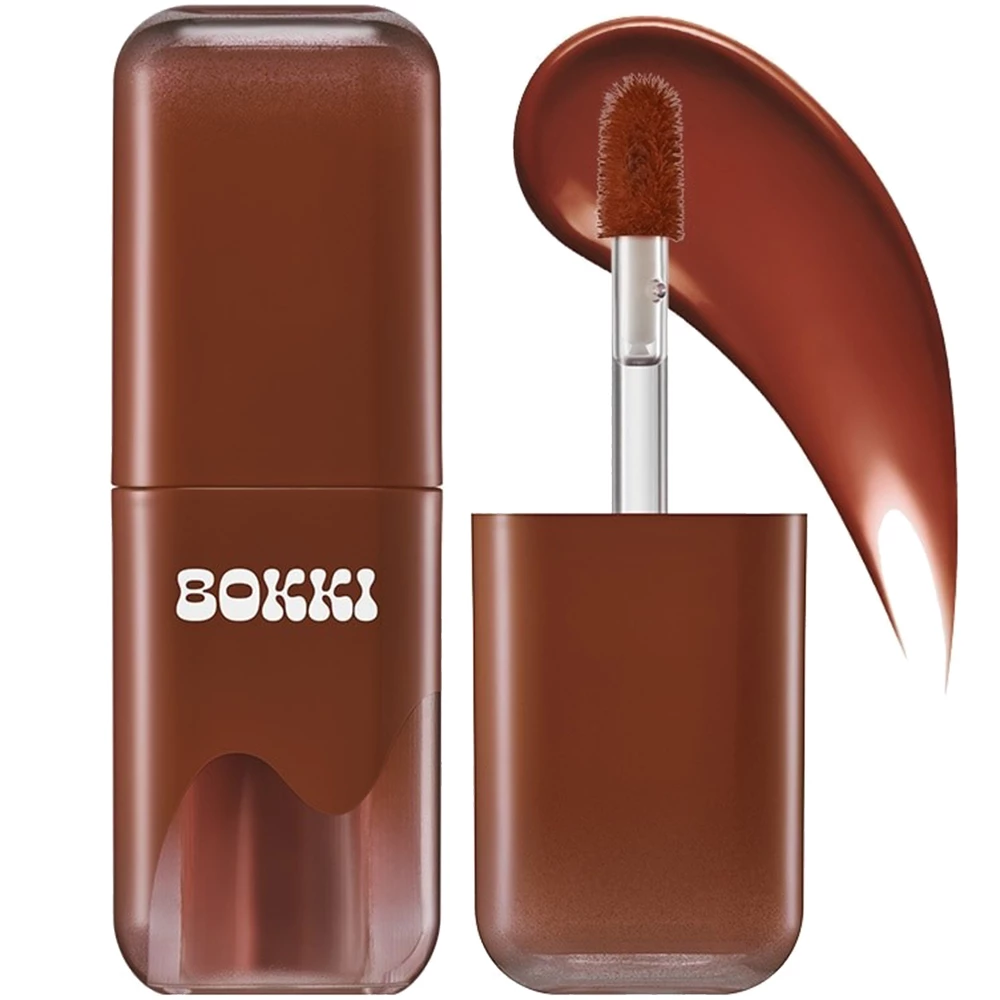 BLACK ROUGE Glow Bokki Tint Ruj Lichid GB12 Honey Soy - Luciu Intens si Hidratare de Lunga Durata, 4.5g