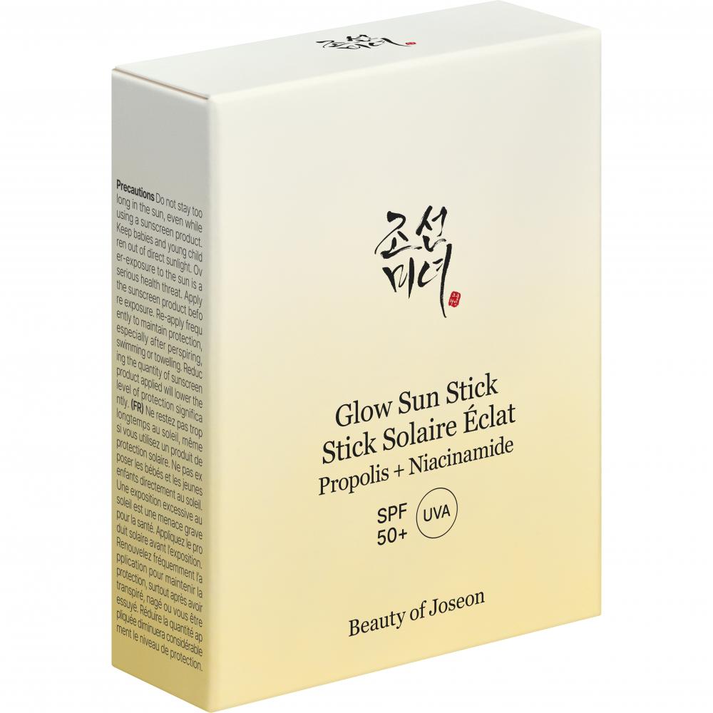 BEAUTY OF JOSEON Glow Sun Stick Propolis+Niacinamide SPF50+ 14 gr - Stick pentru fata formulat cu propolis si niacinamida, care contribuie la protectia solara SPF 50+, Daily