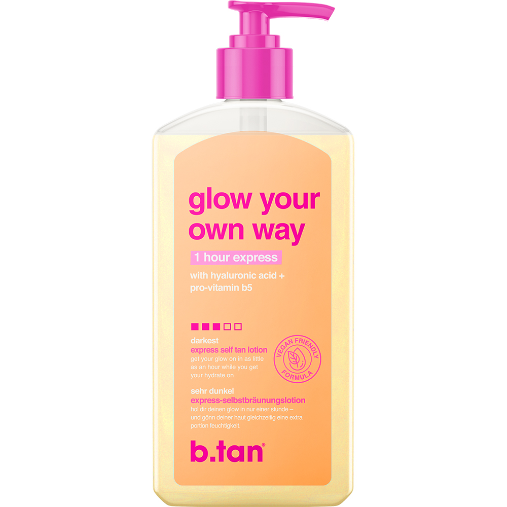 Glow your own way-1 hour express Gel autobronzant 236 ml