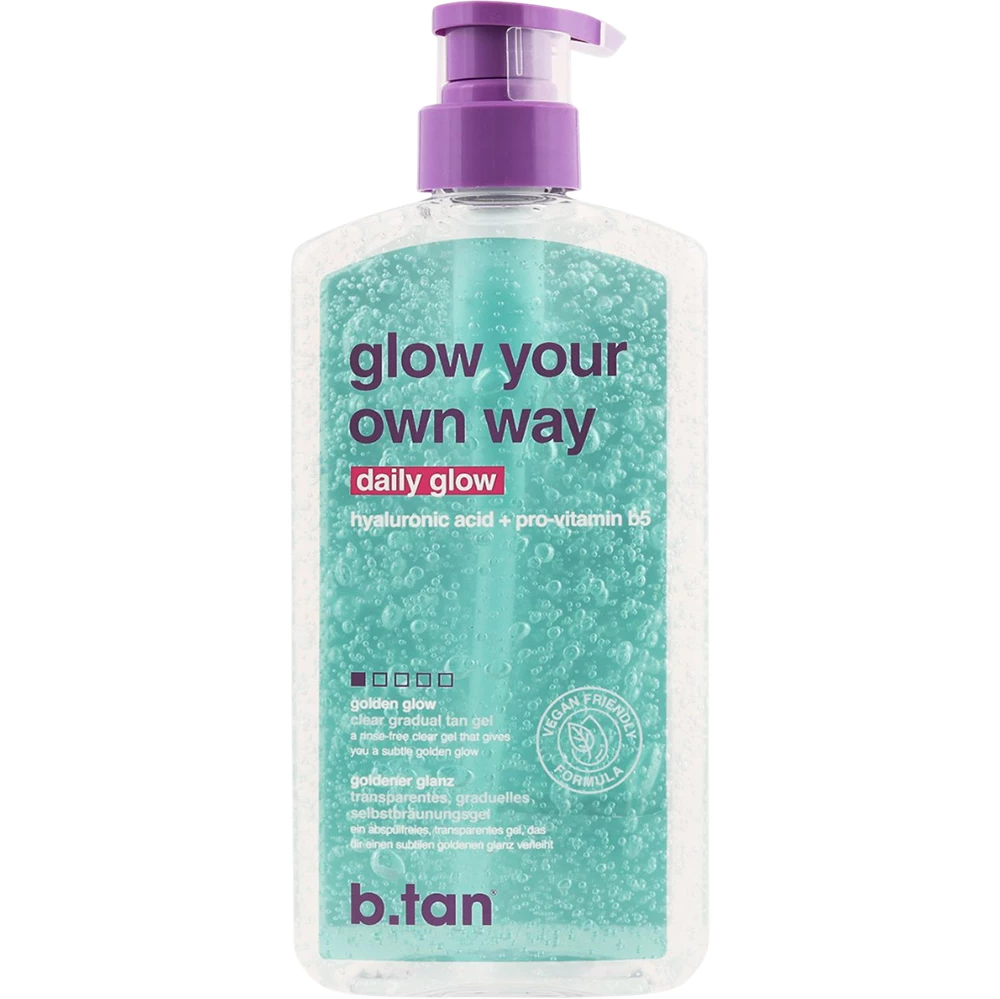Glow your own way Daily Glow Gel autobronzant 591 ml