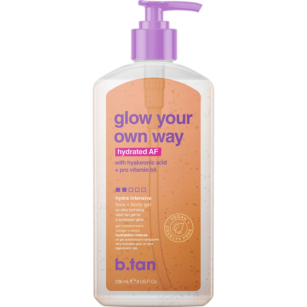 Glow your own way Hydrated AF Gel autobronzant 236 ml