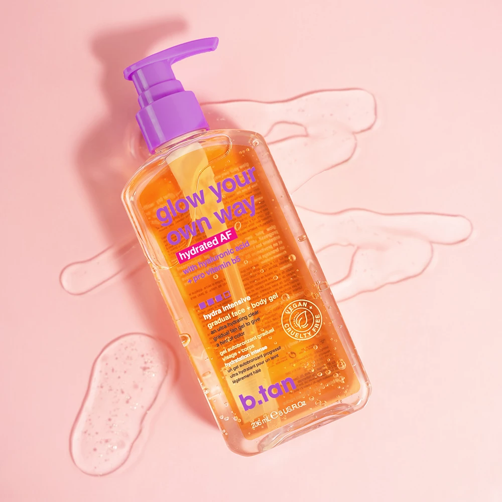 Glow your own way Hydrated AF Gel autobronzant 236 ml