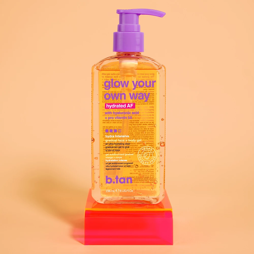 Glow your own way Hydrated AF Gel autobronzant 236 ml