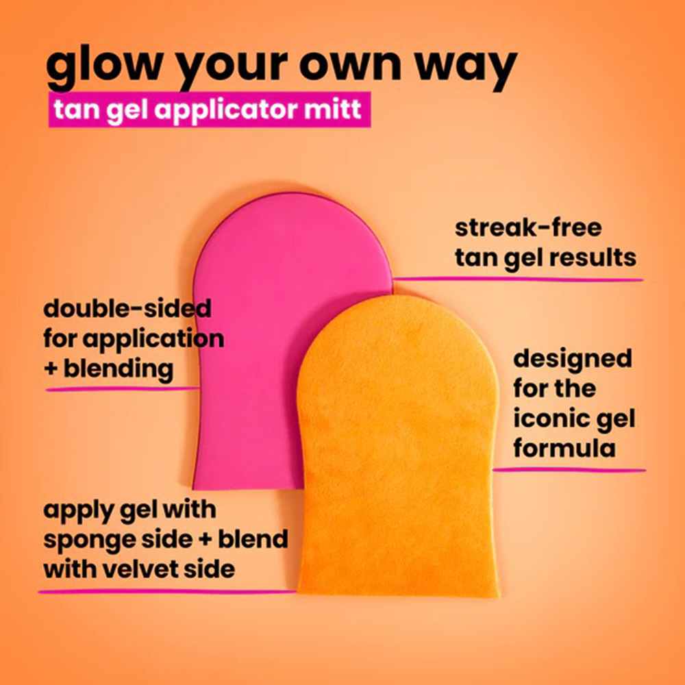 Glow your own way-Smooth Gel Mitt Manusa