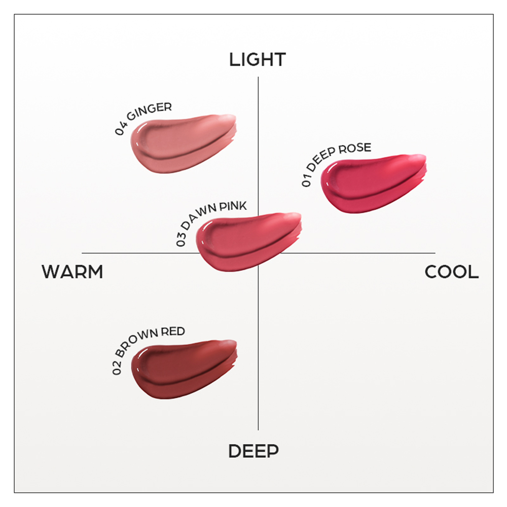 Glowy Ampoule Tint Nuantator pentru buze 02 Brown Red 4.5 gr