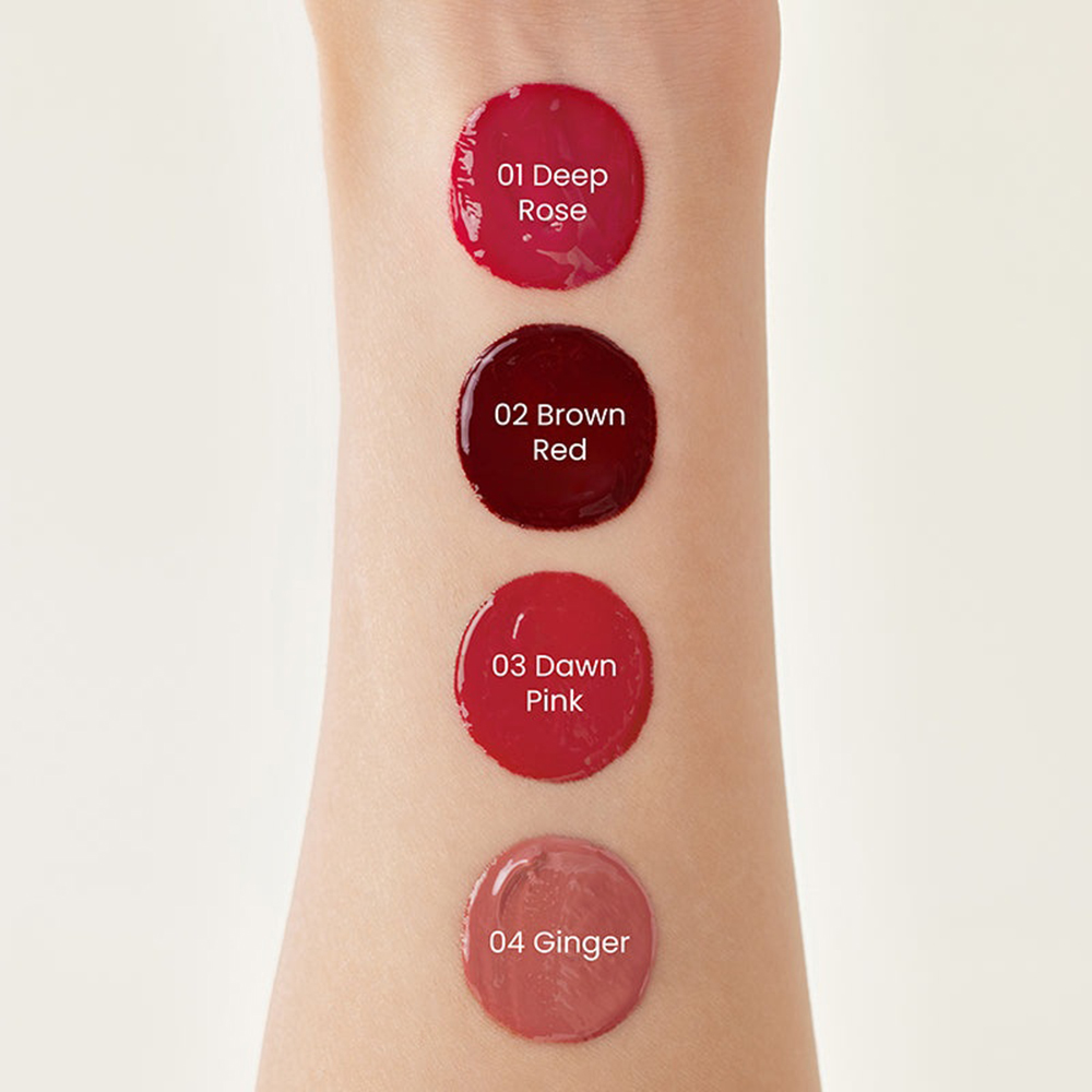 Glowy Ampoule Tint Nuantator pentru buze 02 Brown Red 4.5 gr