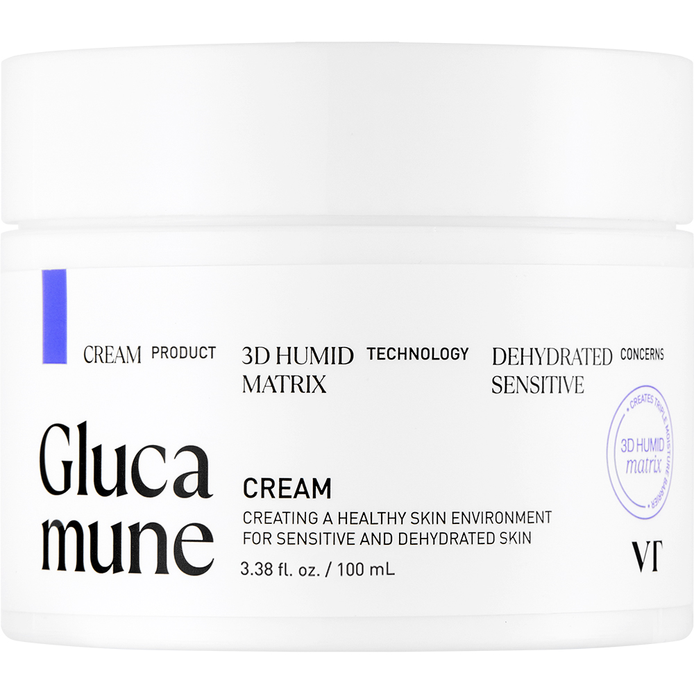 VT COSMETICS Glucamune Cream Crema de fata - hidratare si calmare, 100 ml