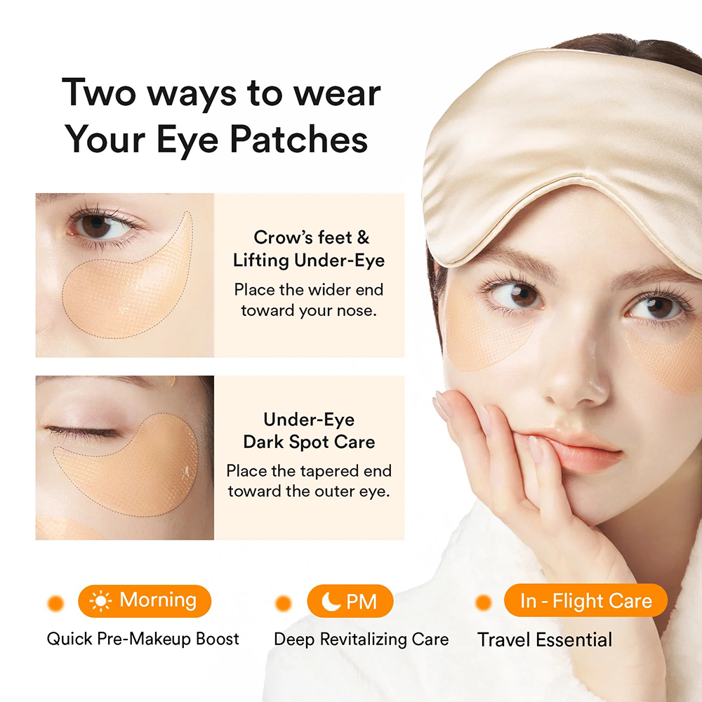 Glutathione Kojic Acid Eye Patch Vita Jelly Benzi pentru ochi 60 buc