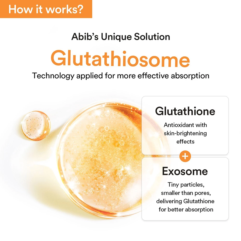 ABIB Glutathiosome Dark Spot Serum Vita Drop ser de fata - luminozitate si hidratare, 50 ml