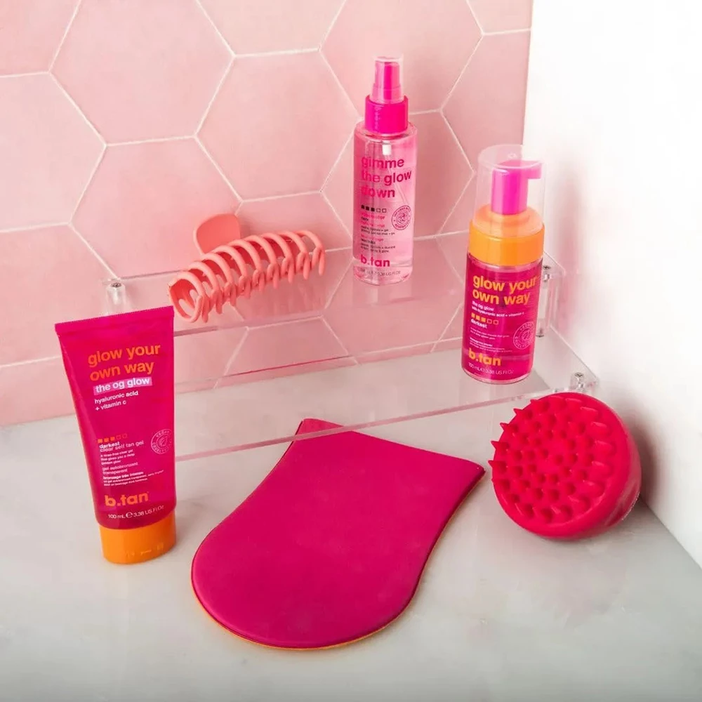 B.tan Go On and Glow Your Own Way Self Tan Set - autobronzare rapida si sigura pentru o piele naturala si stralucitoare