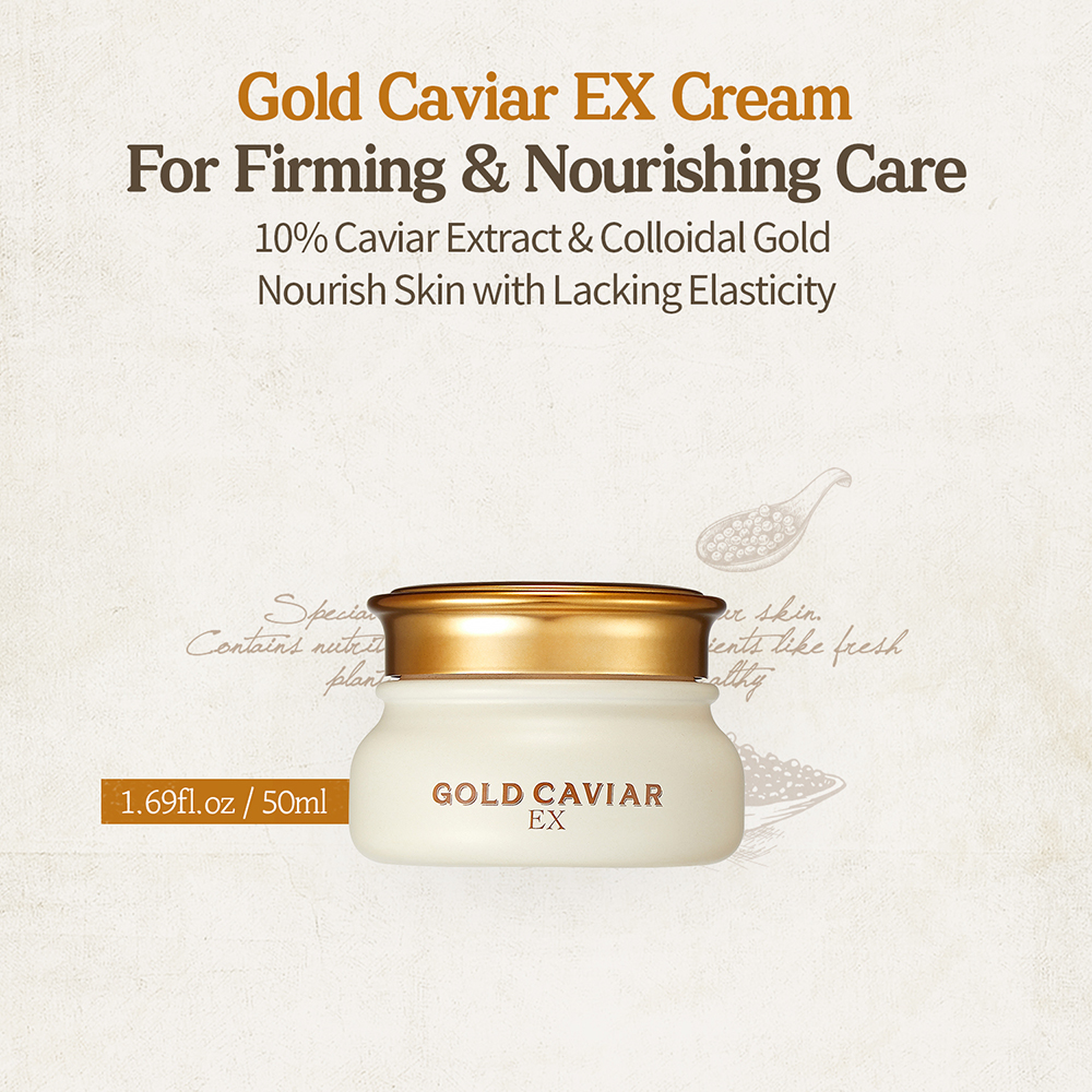 Gold Caviar Ex Cream Crema de fata cu extract de aur si caviar 50 ml