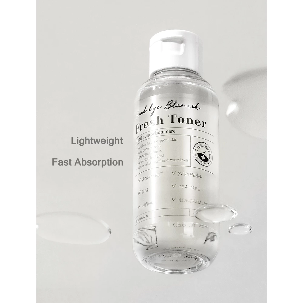 MIZON Goodbye Blemish Toner Anti-acneic Fresh - Calmarea Acneei si Hidratare, 120 ml