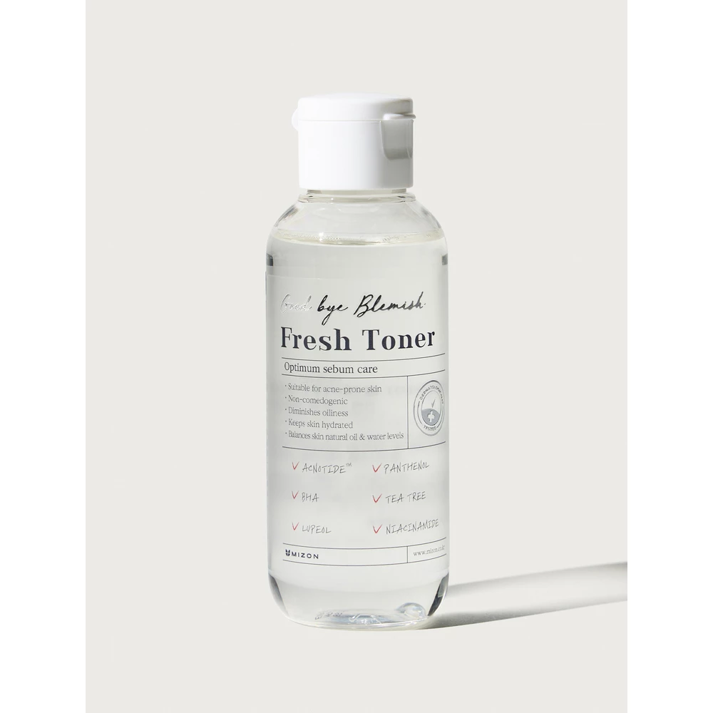 MIZON Goodbye Blemish Toner Anti-acneic Fresh - Calmarea Acneei si Hidratare, 120 ml