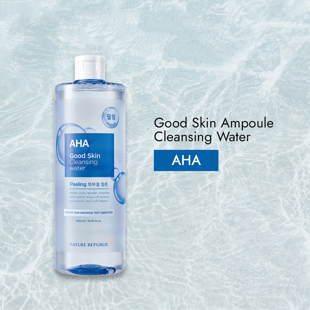 Good Skin Aha Ampoule Cleansing Water Apa Micelara 500 ml