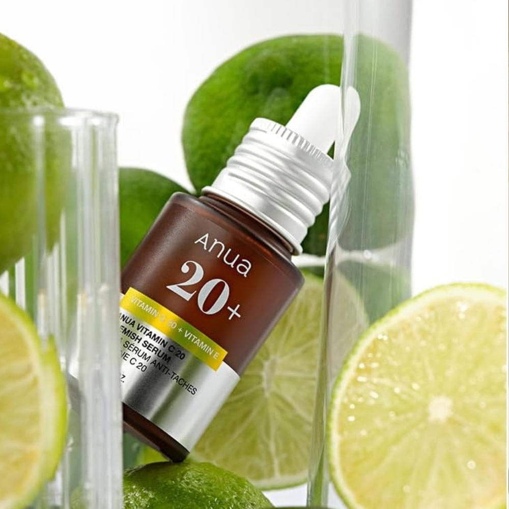 ANUA Green Lemon ser pentru fata Vita C - Iluminare intensa si reducerea petelor pigmentare, 20 ml
