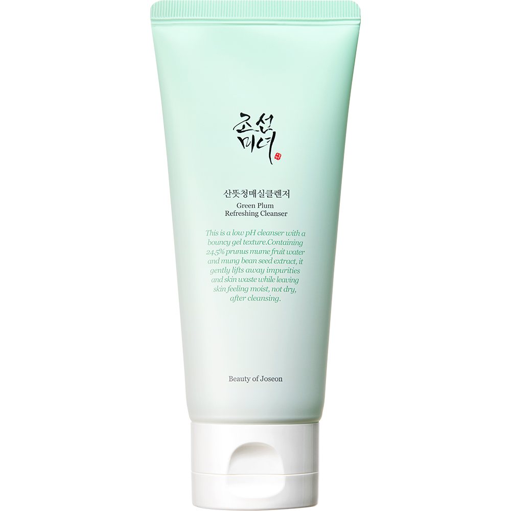 BEAUTY OF JOSEON Green Plum Gel de Curatare Facial - Curatare Delicata si Hidratare Revigoranta, 100 ml