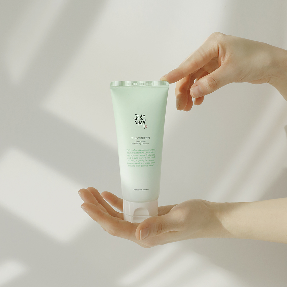 BEAUTY OF JOSEON Green Plum Gel de Curatare Facial - Curatare Delicata si Hidratare Revigoranta, 100 ml