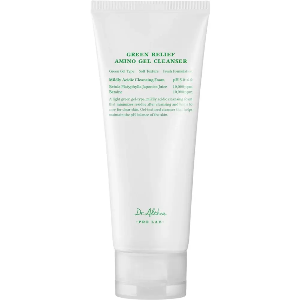 Dr. Althea Green Relief Gel de curatare faciala cu aminoacizi - Curatare delicata si hidratare intensa, 100 ml