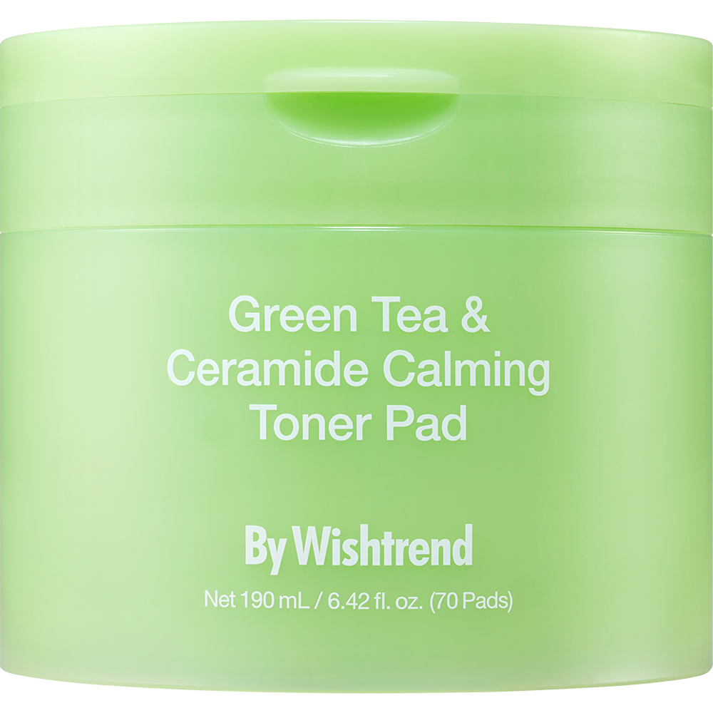 Green Tea and Ceramide Calming Toner Pad Dischete 190 ml