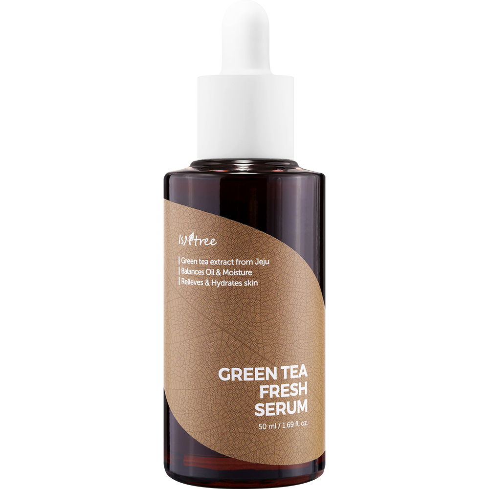 Isntree Green Tea Fresh Serum – Ser de față calmant și echilibrant 50 ml