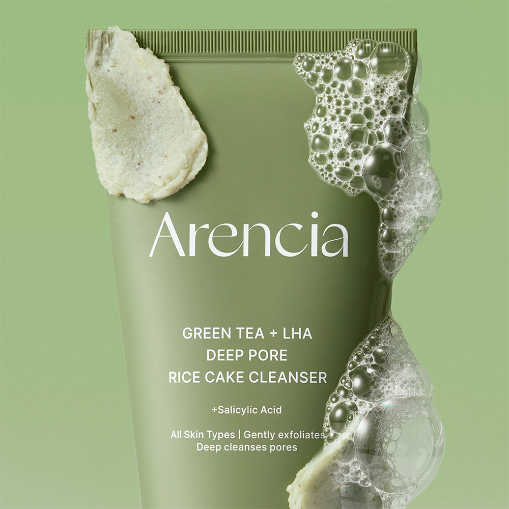 Green Tea + LHA Deep Pore Rice Cake Cleanser Balsam de curatare 150 gr