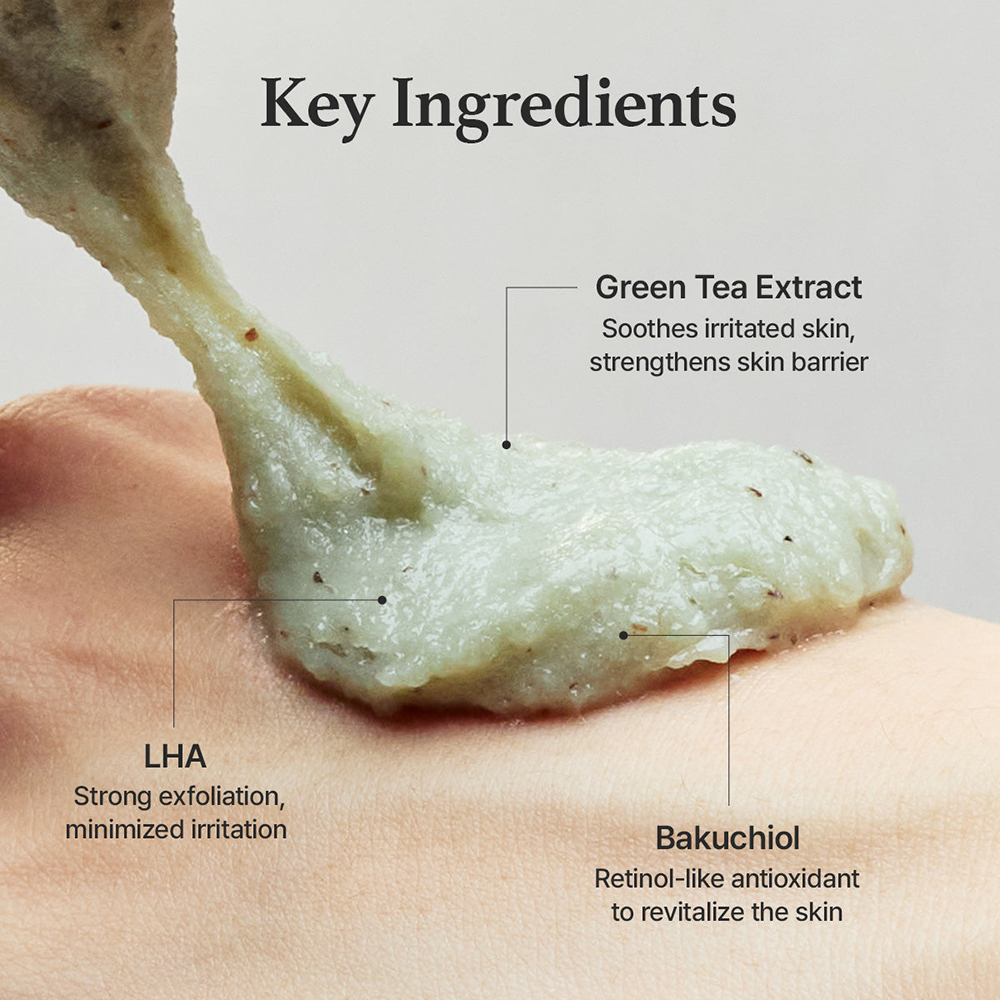 Green Tea + LHA Deep Pore Rice Cake Cleanser Balsam de curatare 150 gr
