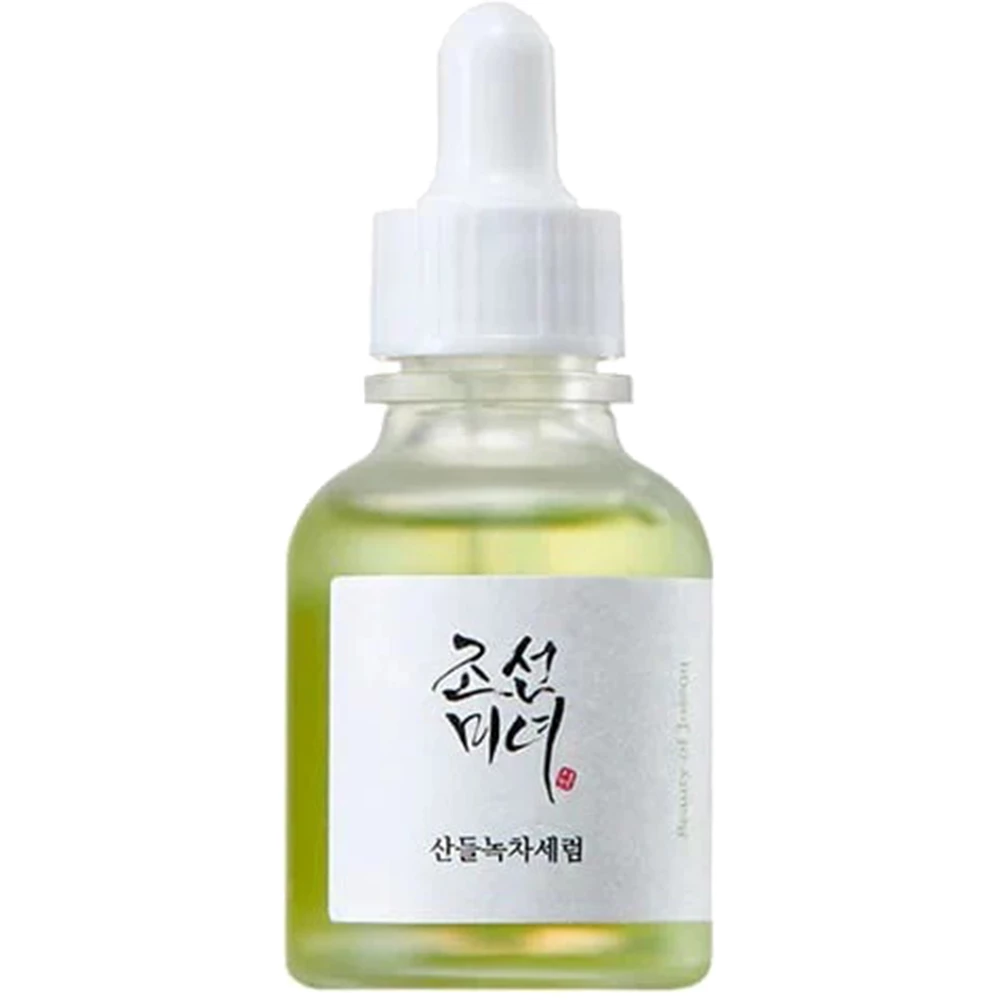 BEAUTY OF JOSEON Green Relief Ser pentru fata - Calmarea pielii iritate si hidratare intensa cu ceai verde si panthenol, 30 ml