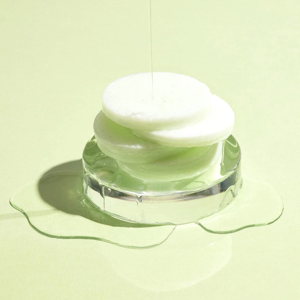 Green Tomato Pore Peeling Jumbo Toner de fata exfoliant dischete 60 buc