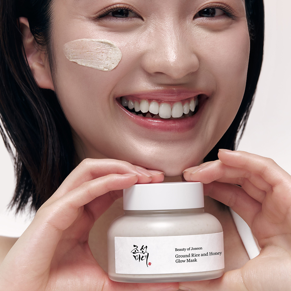 BEAUTY OF JOSEON Ground Rice and Honey Glow - masca de fata formulata cu miere si caolin, care contribuie la hidratarea pielii si la mentinerea confortului cutanat - 150 ml