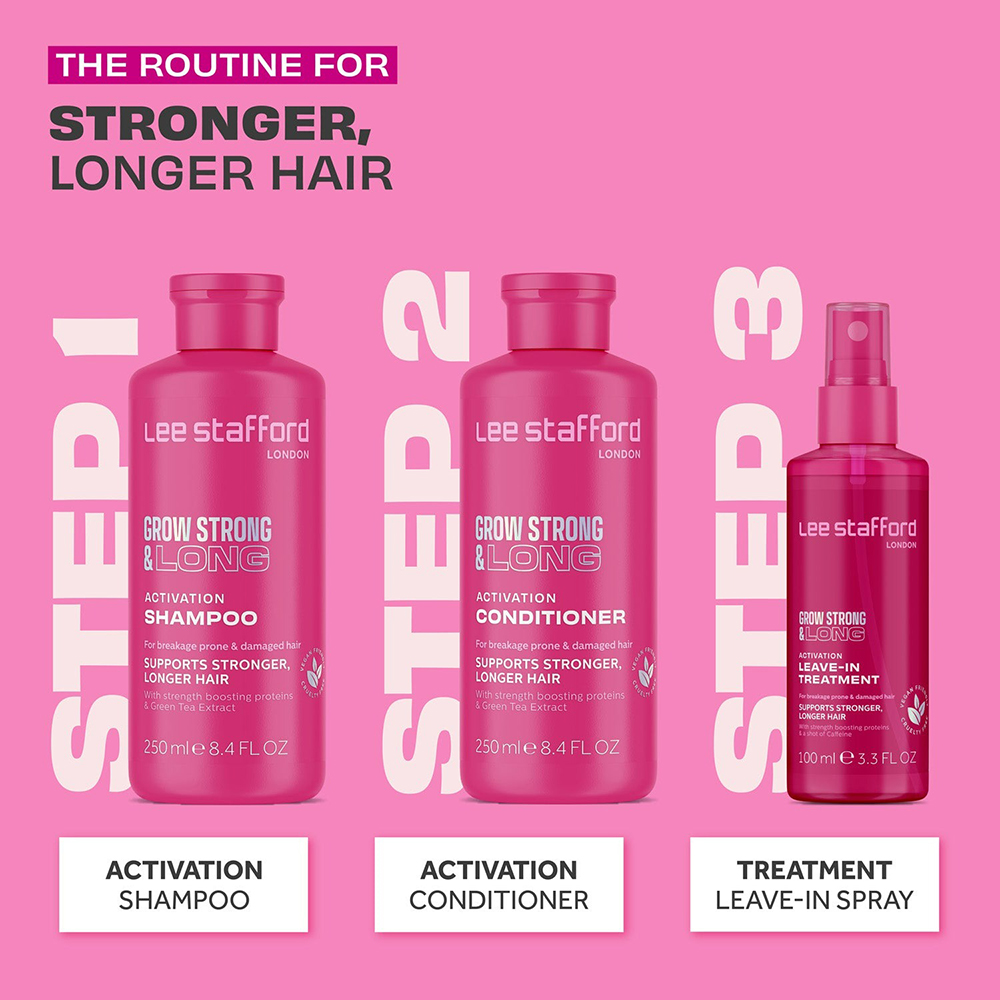 Grow Strong&Long Activation Shampoo Sampon pentru intarirea si cresterea parului 250 ml