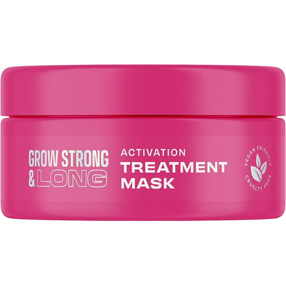 Lee Stafford Grow Strong & Long Activation Treatment Mask – Mască de păr pentru fortifierea și creșterea părului, 200 ml