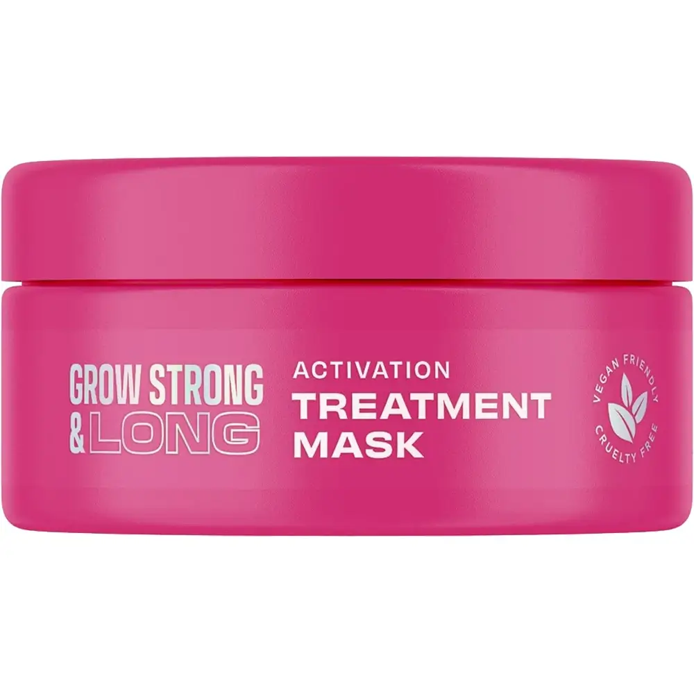 Lee Stafford Grow Strong and Long Masca pentru Par Fragil - Nutritie Intensa si Activare Crestere, 200 ml